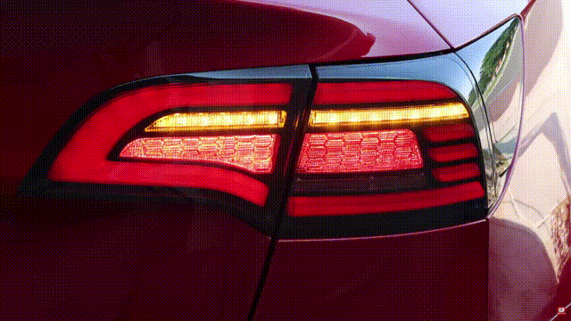 Dynamiske bil LED-baglygter Hawkeye-design til Tesla Model 3 & Y