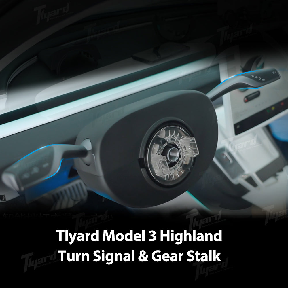 Model 3 Highland & S & X Physical Gear Shifter Turn Signal Stalks