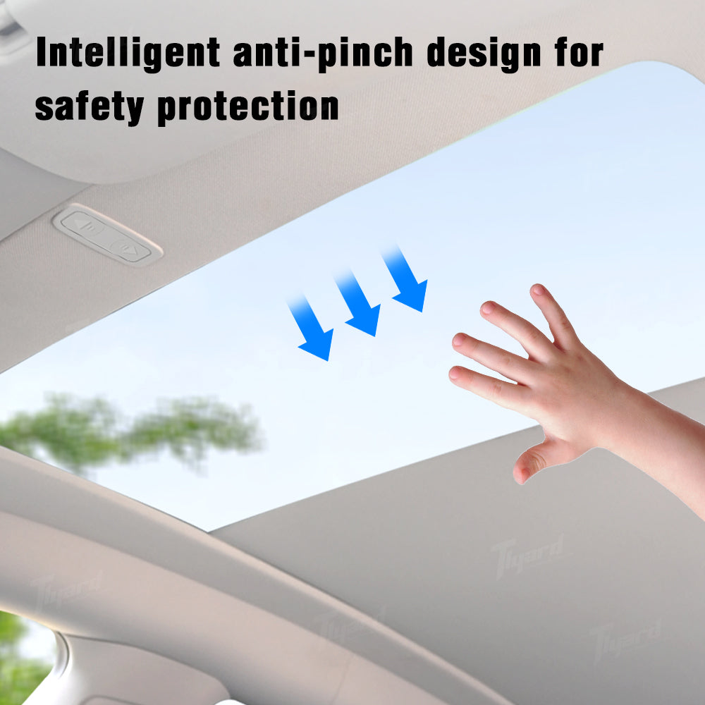 2020- 2025 Model Y Electric Retractable Roof Sunshade Sun Protection Shade for 2025+ Model Y Juniper