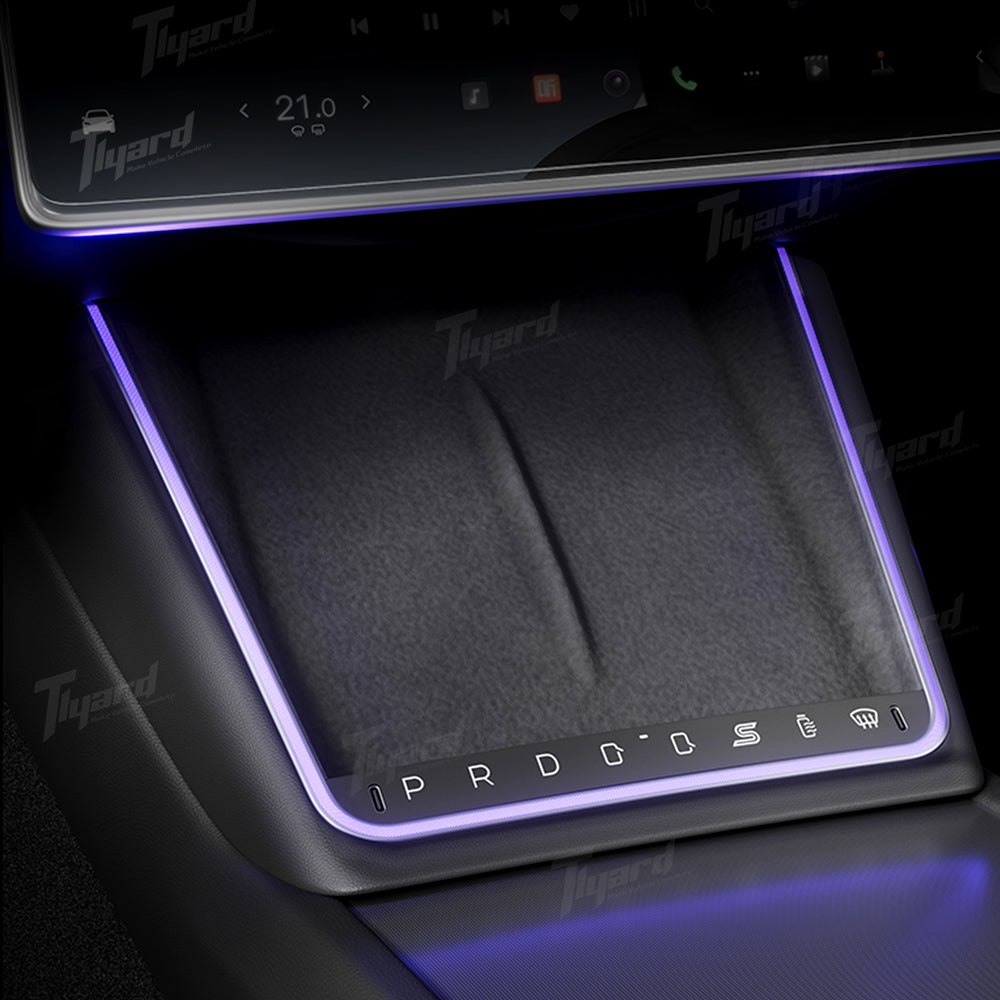Model 3 Highland & Model Y Juniper Wireless Charging Dock with Ambient Light