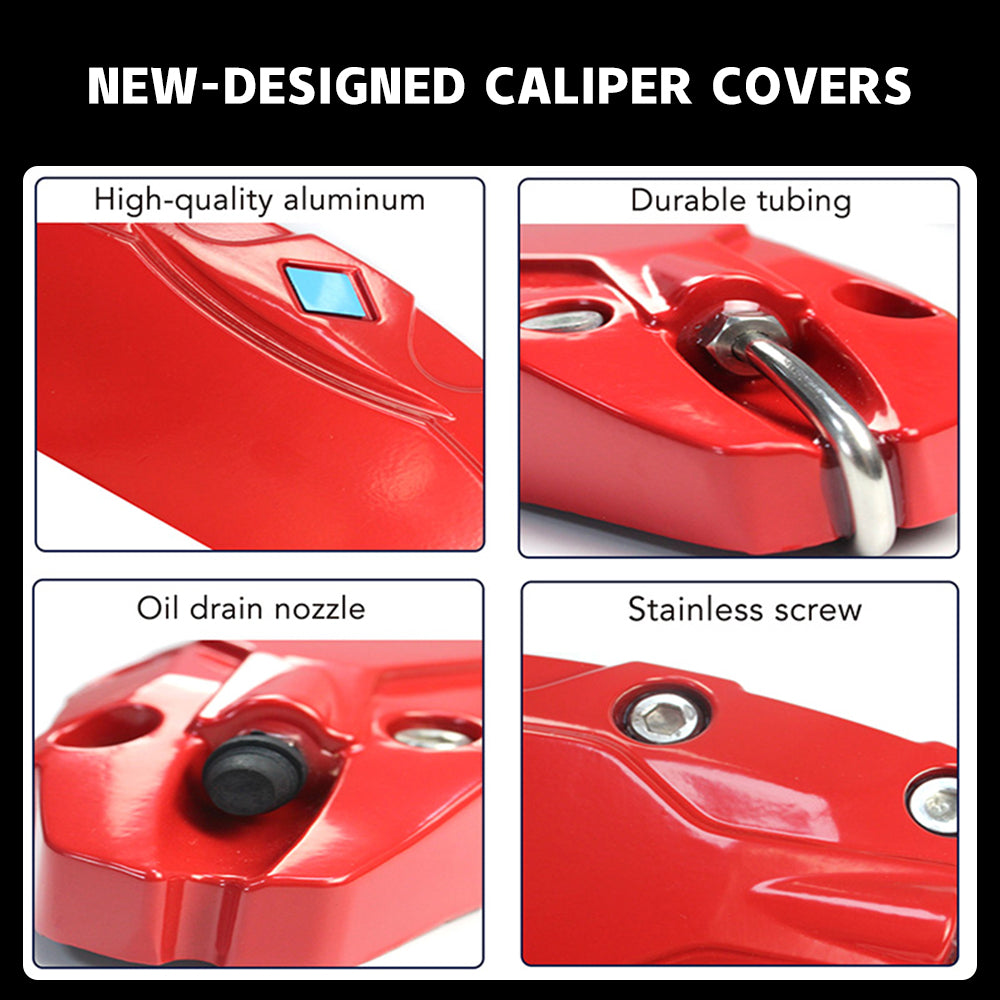 Premium Break Caliper Covers for Tesla Model X/S Aero Enhancement
