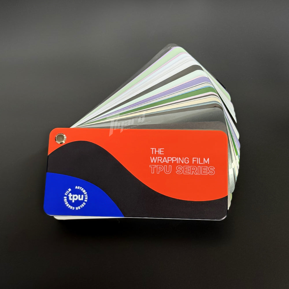 DIY Color PPF Swatch Card | Premium Paint Protection Film Color Samples | Tlyard