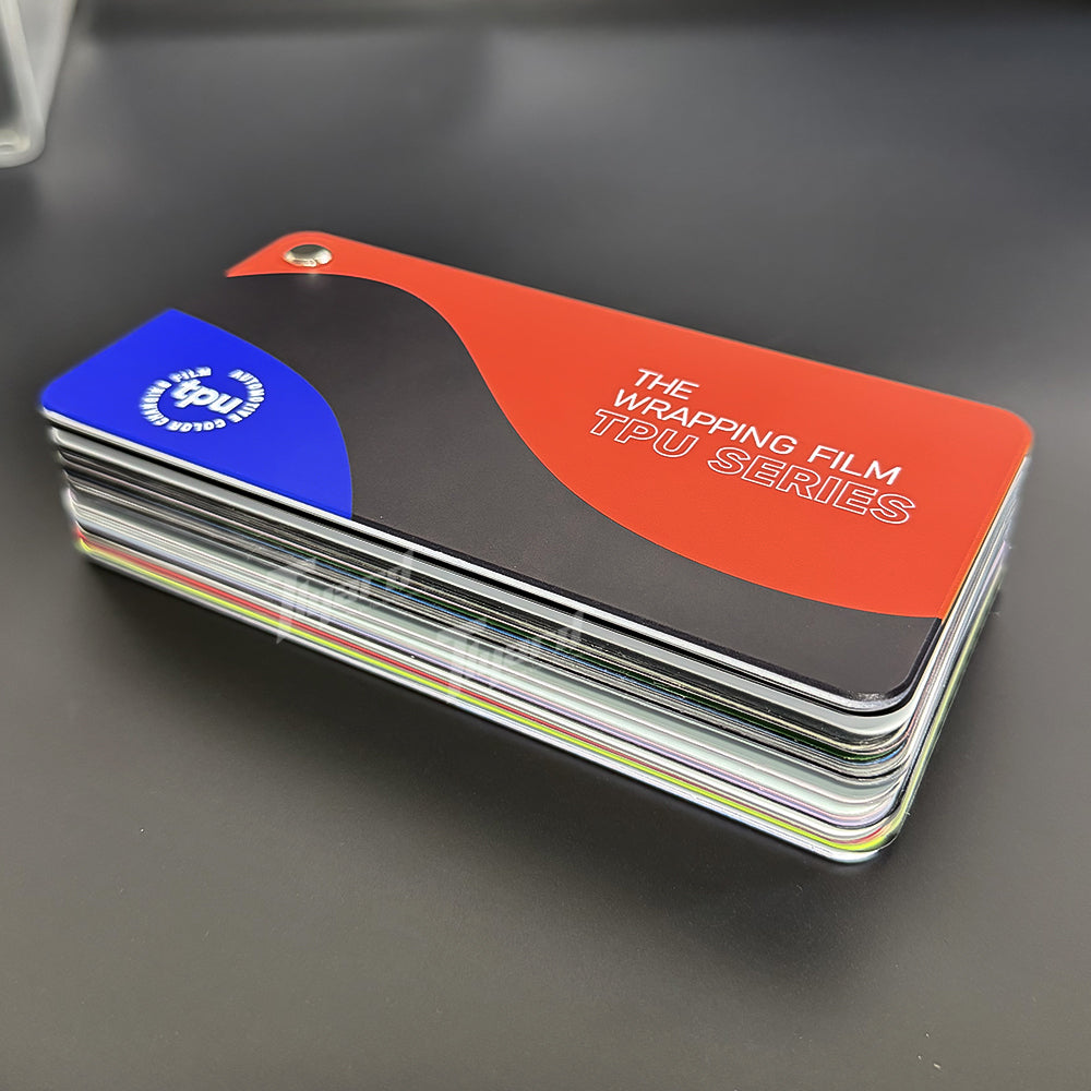 DIY Color PPF Swatch Card | Premium Paint Protection Film Color Samples | Tlyard