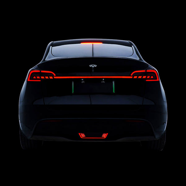 Newest Full-Width Strip Through Shape Tail Lights For Model 3 & Y