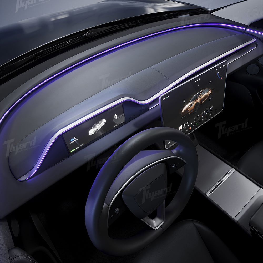 8.9-Inch Dashboard Display for Model 3 Highland/ Y Juniper : F9H Cluster with Ambient Lighting & Camera