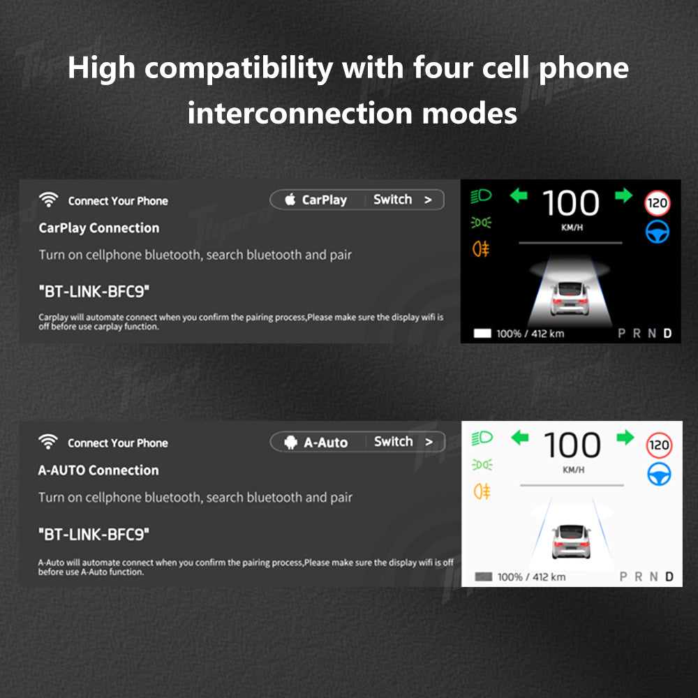 Model 3 & Y Highland/ Juniper 8.8-inch Touch Dashboard Screen T12 Pro T13 Pro TYPro