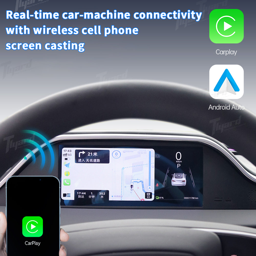 8.9-Inch Dashboard Display for Model 3 Highland/ Y Juniper : F9H Cluster with Ambient Lighting & Camera