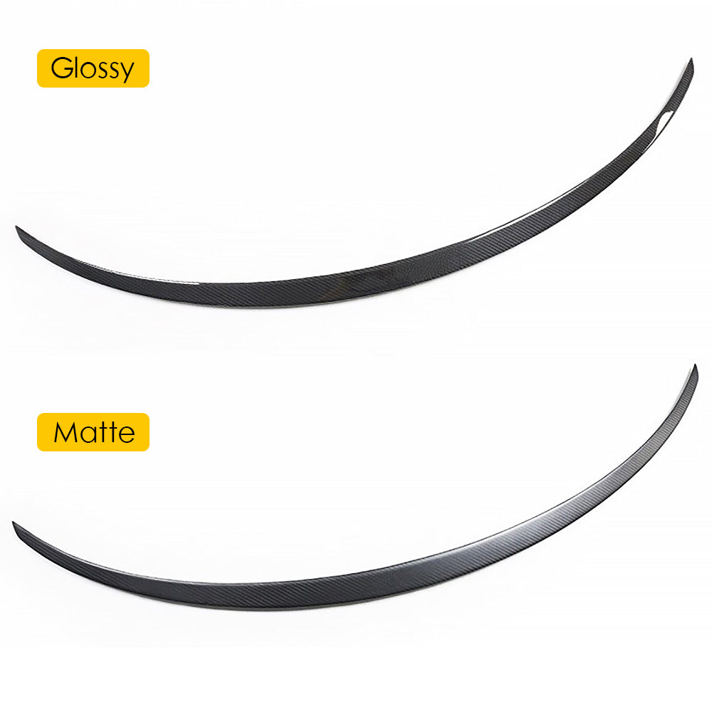 Modelo 3 & Y Spoiler Real Carbon Fiber Trunk Lip Performance Wing