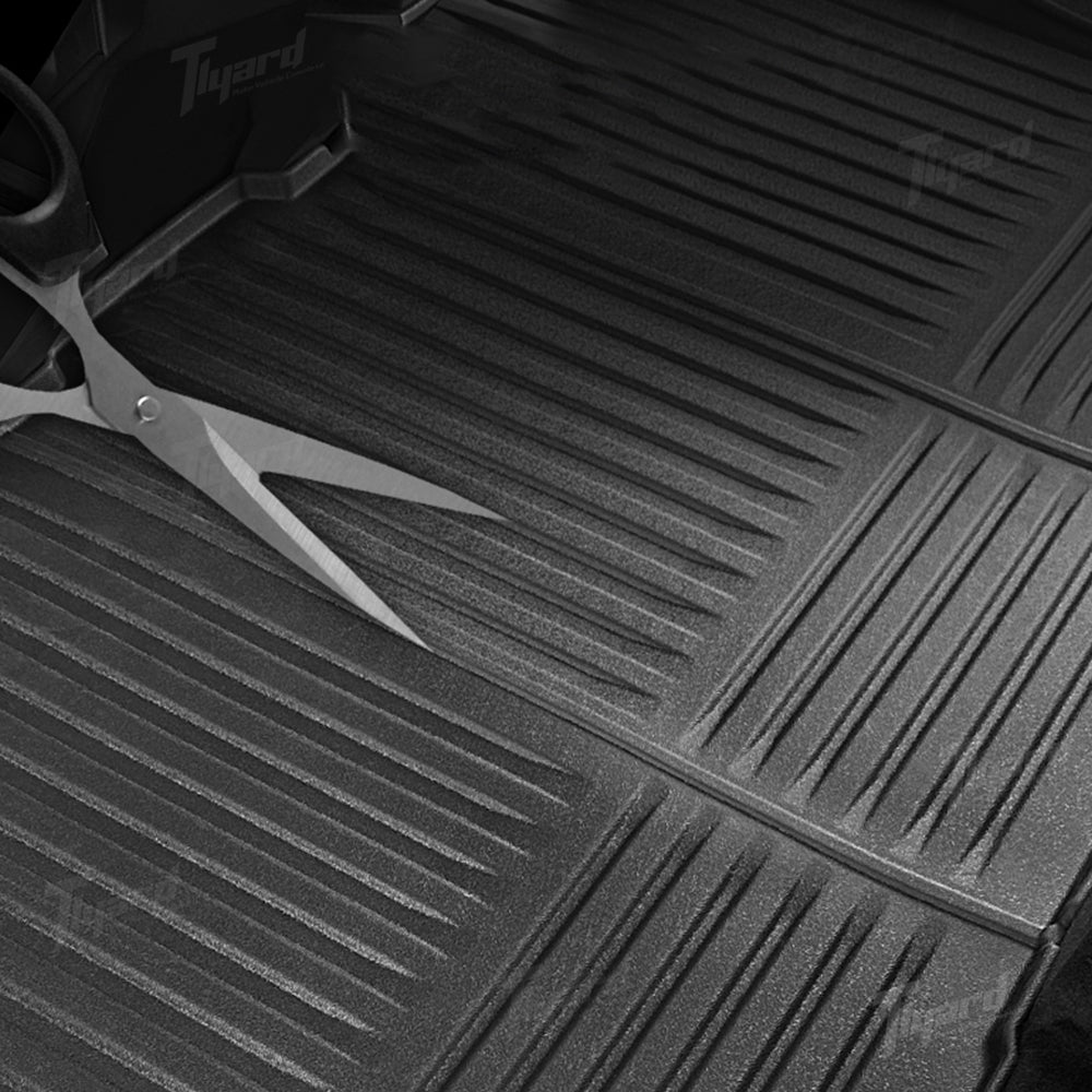 Tesla Cybertruck 3D Floor Mats Waterproof Frunk Trunk Full Set Mats