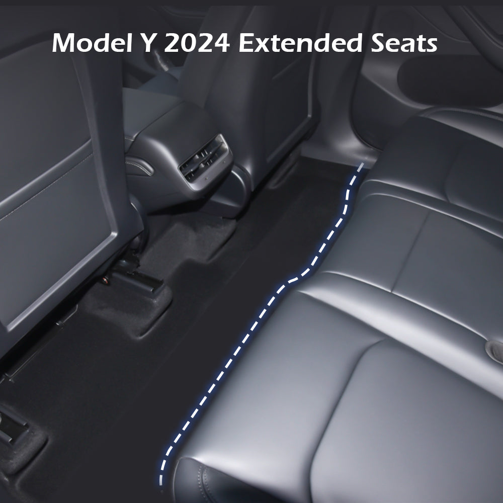 Nappas lærsete til Tesla-model 3 & Y 2017-2023