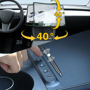 Model 3 & Y Center konsol Control Knap + Touch Screen Drejrende monteringssæt