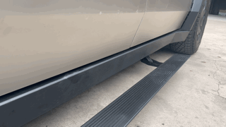 Tesla Cybertruck Power Retractable Running Board Electric Automatic Side Steps for Cybertruck | Tlyard