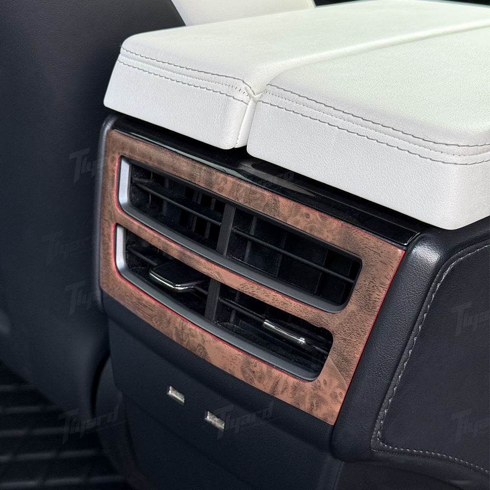 Dashboard & Center Console Hydro Carbon Fiber Coated Upgrade Kit (7 delar) för Model X
