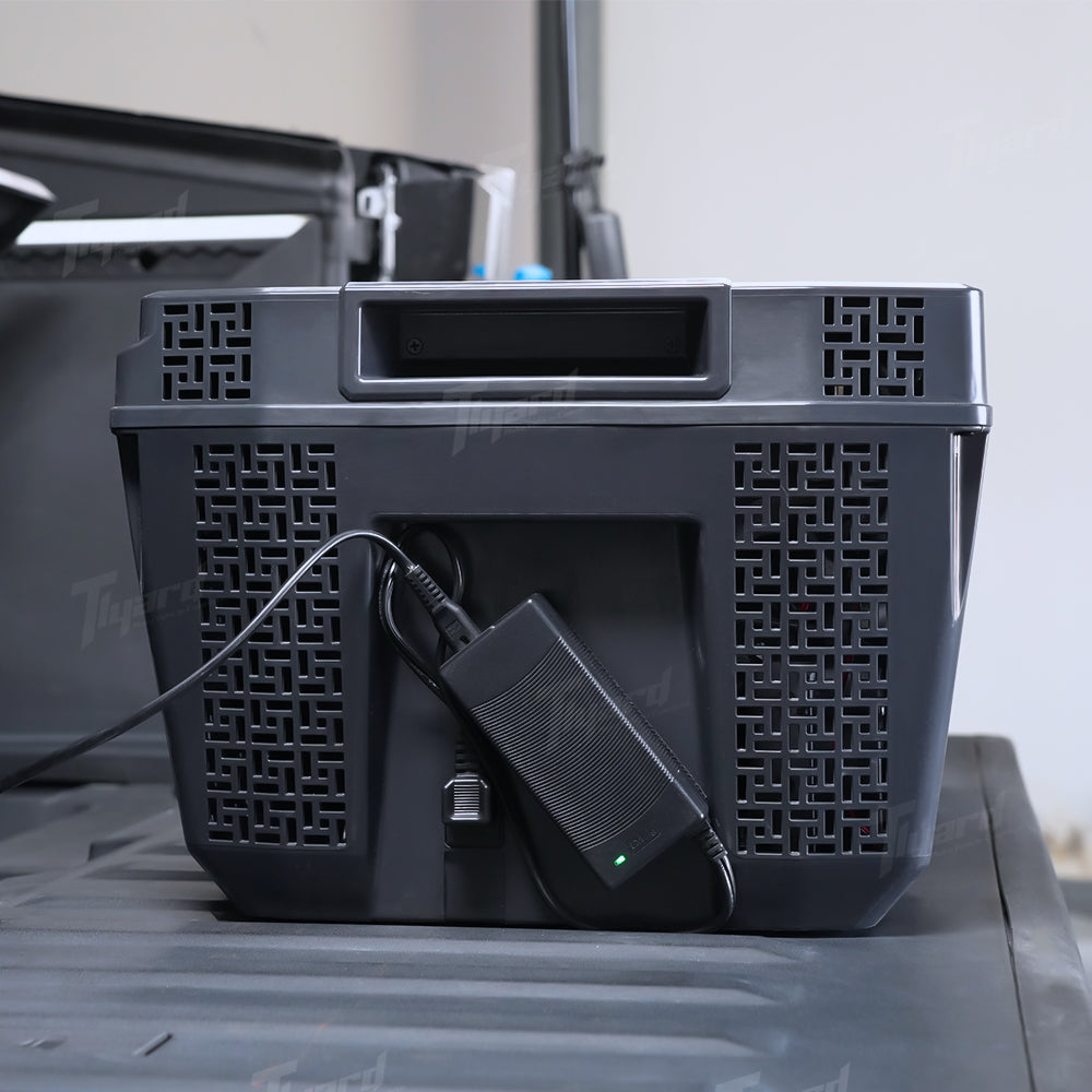 Cybertruck 25L Trunk Refrigerator with APP Control Truck Storage Cooler Outdoor Camping Fridge | Tlyard