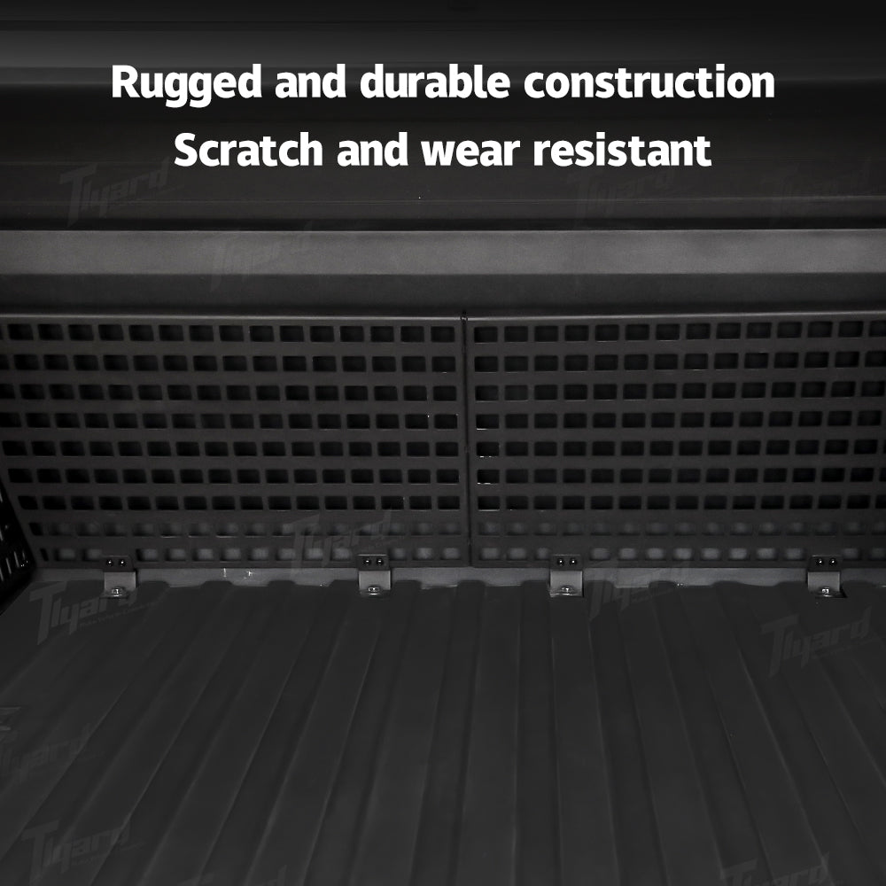 8PCS Cybertruck Cargo Bed Inner Side Full Coverage Molle Panels - Custom Fit Rear Bucket Space Organizer | Tlyard