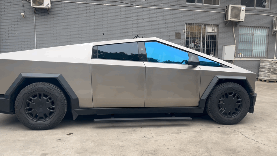 Tesla Cybertruck Power Retractable Running Board Electric Automatic Side Steps for Cybertruck | Tlyard