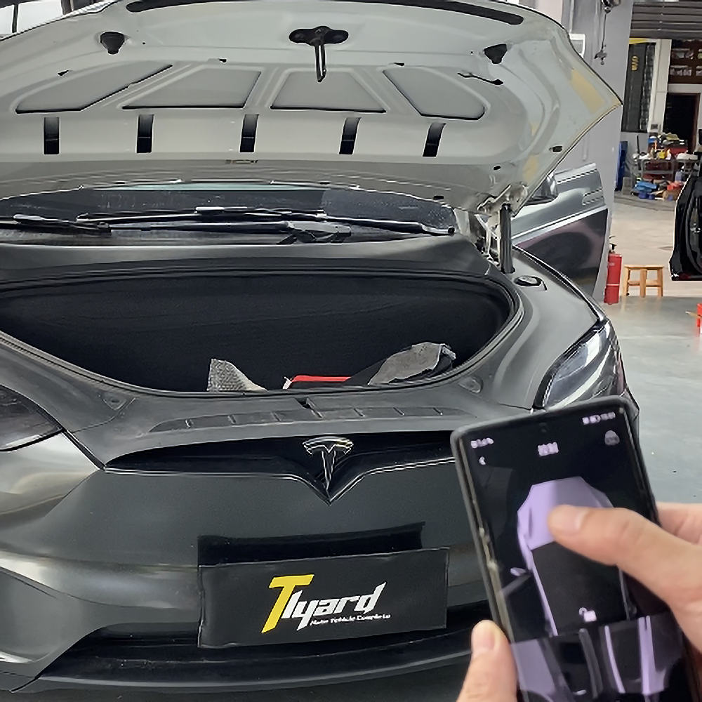 Model X 파워 프렁크 자동 프렁크