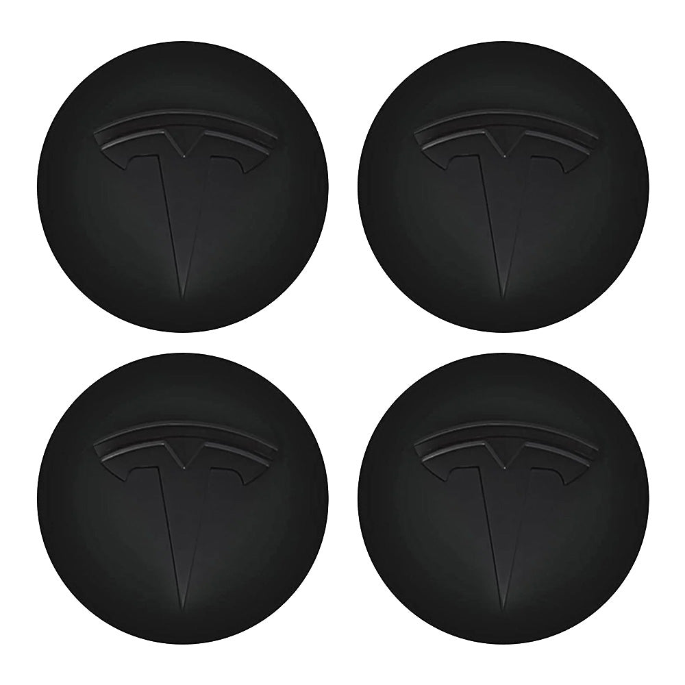 Tesla Logo 4 PCS Hubcaps Center Cover For Model 3 & Y & 3 Highland & Y Juniper