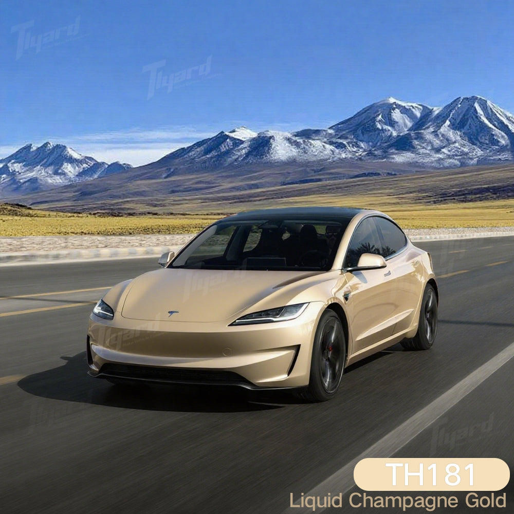 2023.10+ Model 3 Highland Color PPF Wrap Kit DIY Pre-Cut Full Protection for Model 3 Exterior Upgrade| Tlyard