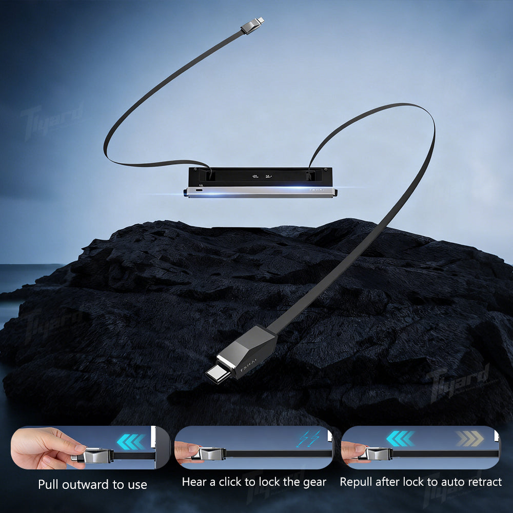 Model Y Juniper/3 Highland GaN USB Hub Fast Charging Docking Station | Tlyard