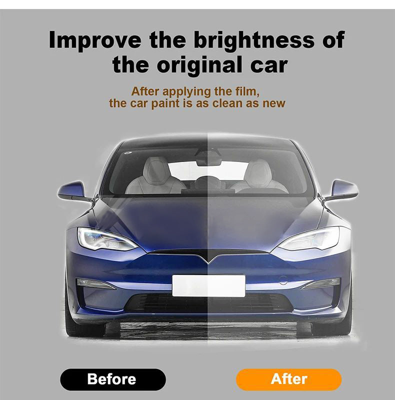 Pre-Cut 2021-2024 Tesla Model S Full Body TPU PPF Kit - Invisible Scratch Protection Film | Tlyard