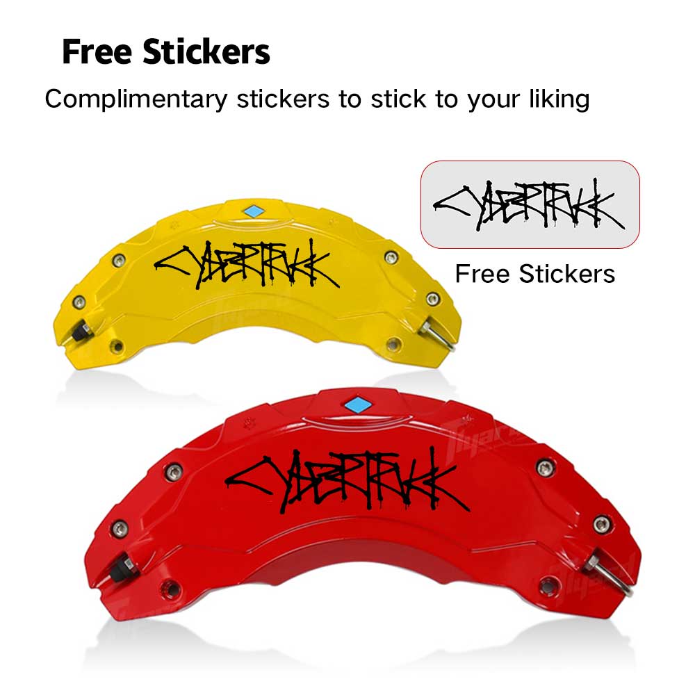 Tesla Cybertruck Caliper Cover Set Aluminum Alloy Caliper Protector for Cybertruck | Tlyard