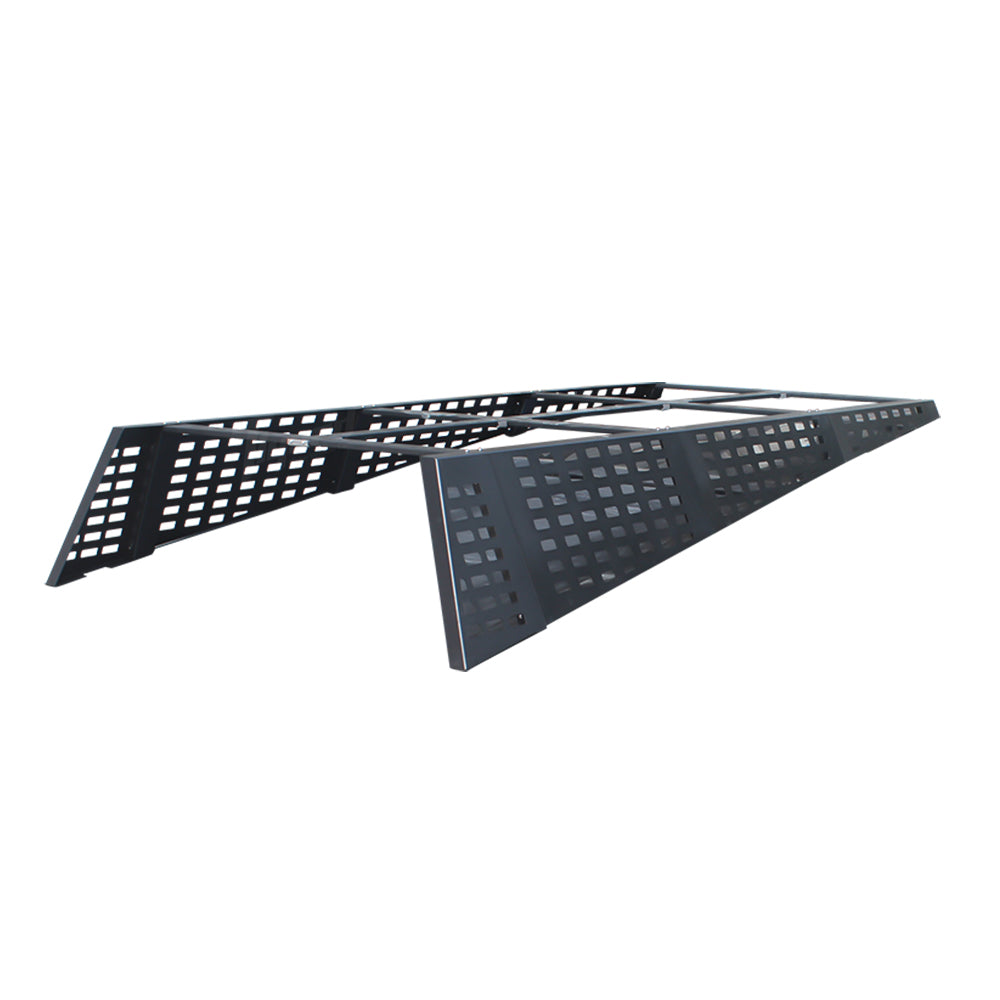 Tesla Cybertruck Roof Rack Bed Rack Kit with Light Bar Aluminum Roof Platform for 2024+ Cybertruck Storage Upgrade | Tlyard