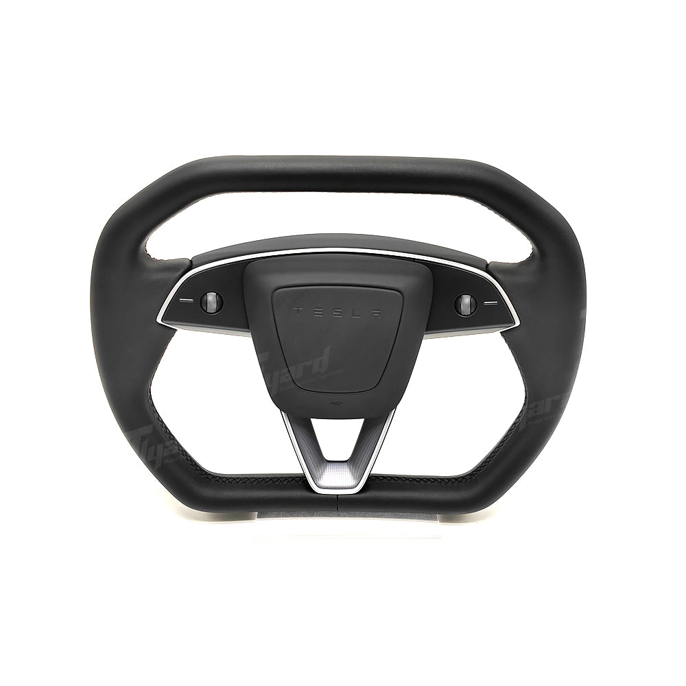 Tesla Model 3 Highland/Y Juniper Customized Steering Wheel Cyber Style | Tlyard