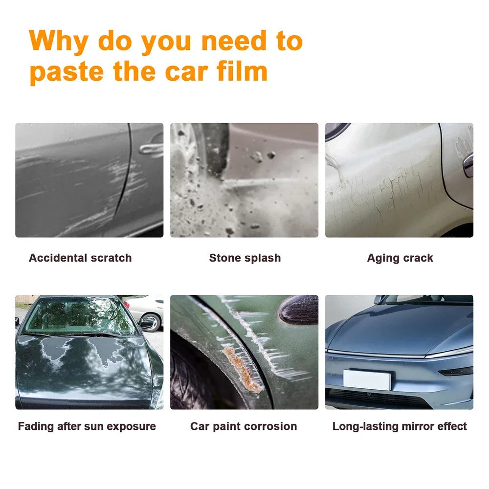 2025+ Tesla Model Y Juniper Clear Pre-cut PPF Kit – TPU Invisible Full Car Paint Protection Film| Tlyard