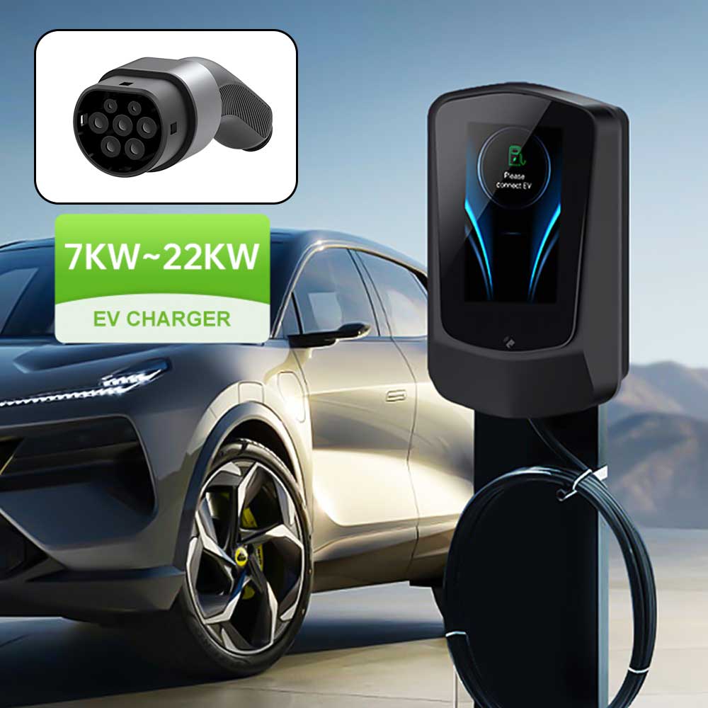 Tesla Wall Charger T6 – 7KW High-Speed Home EV Charging Station for Tesla Model 3/Y/S/X/Cybertruck | Tlyard