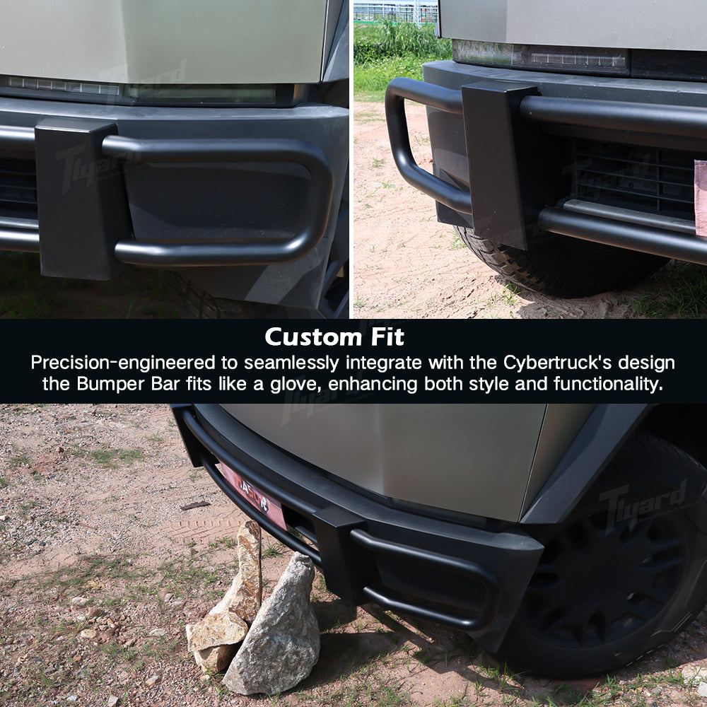 Tlyard Tesla Cybertruck Bull Bar Front Bumper Cybertruck Exterior Upgrade