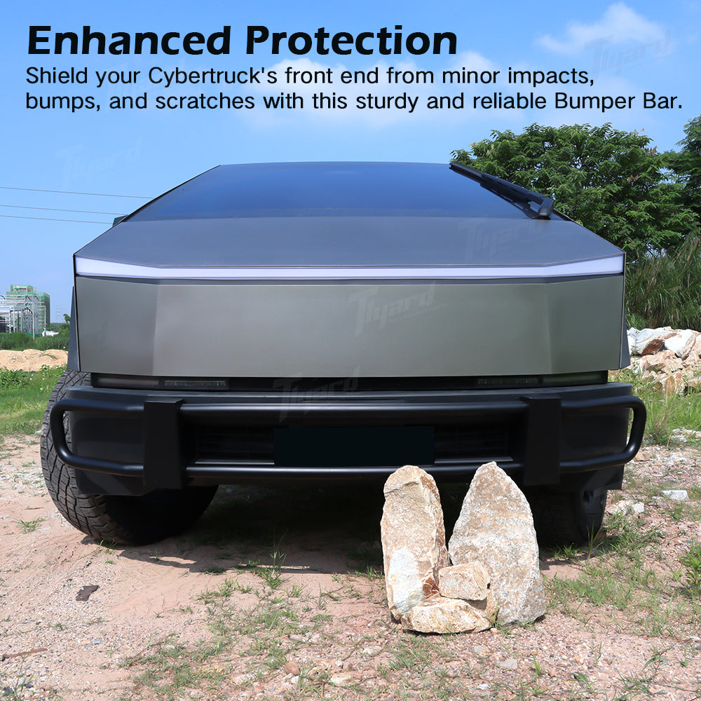 Tlyard Tesla Cybertruck Bull Bar Front Bumper Cybertruck Exterior Upgrade