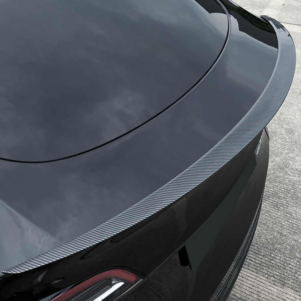 Modelo 3 & Y Spoiler Real Carbon Fiber Trunk Lip Performance Wing