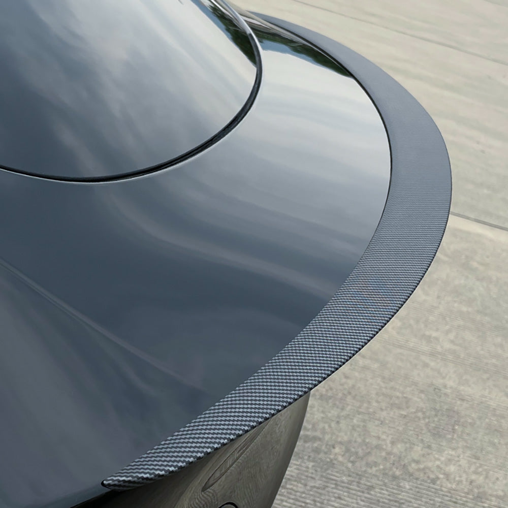 Modelo 3 & Y Spoiler Real Carbon Fiber Trunk Lip Performance Wing
