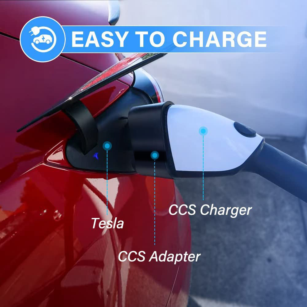 テスラ CCS コンボ 1 カーアダプター USA 標準急速充電 DC 充電器