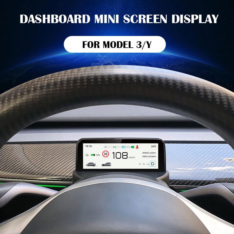 Tesla Dashboard Display Ultra Mini Screen for Tesla Model Y/3