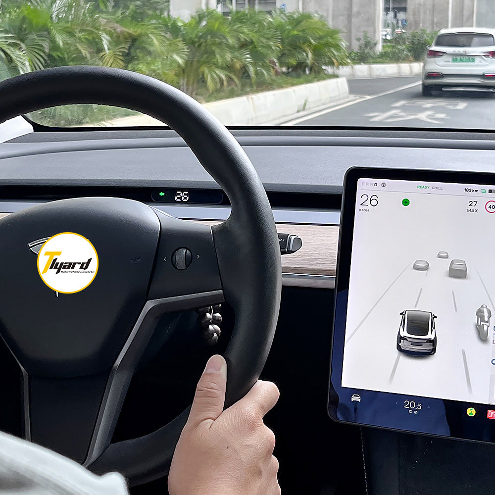 Dashboard dold HUD hastighetsmätare för Tesla modell 3/ Y