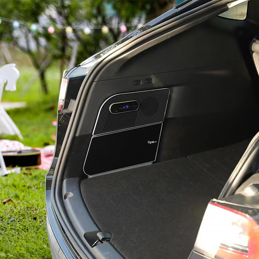 Modelo Y Trunk Hidden Car Refrigerador Refrigerador 15L Gran capacidad Camping Viajar