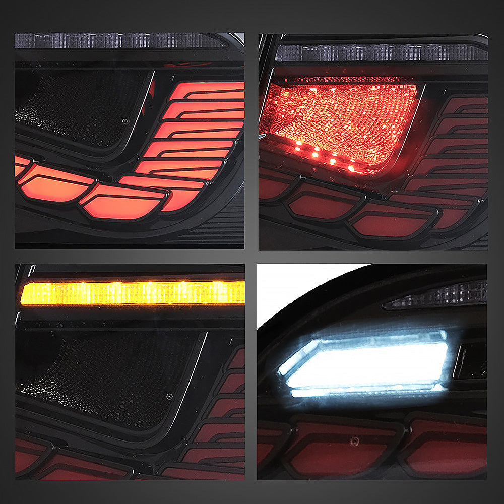 Model 3 & Y Dragon Scale Bakljus Tesla Modifiering