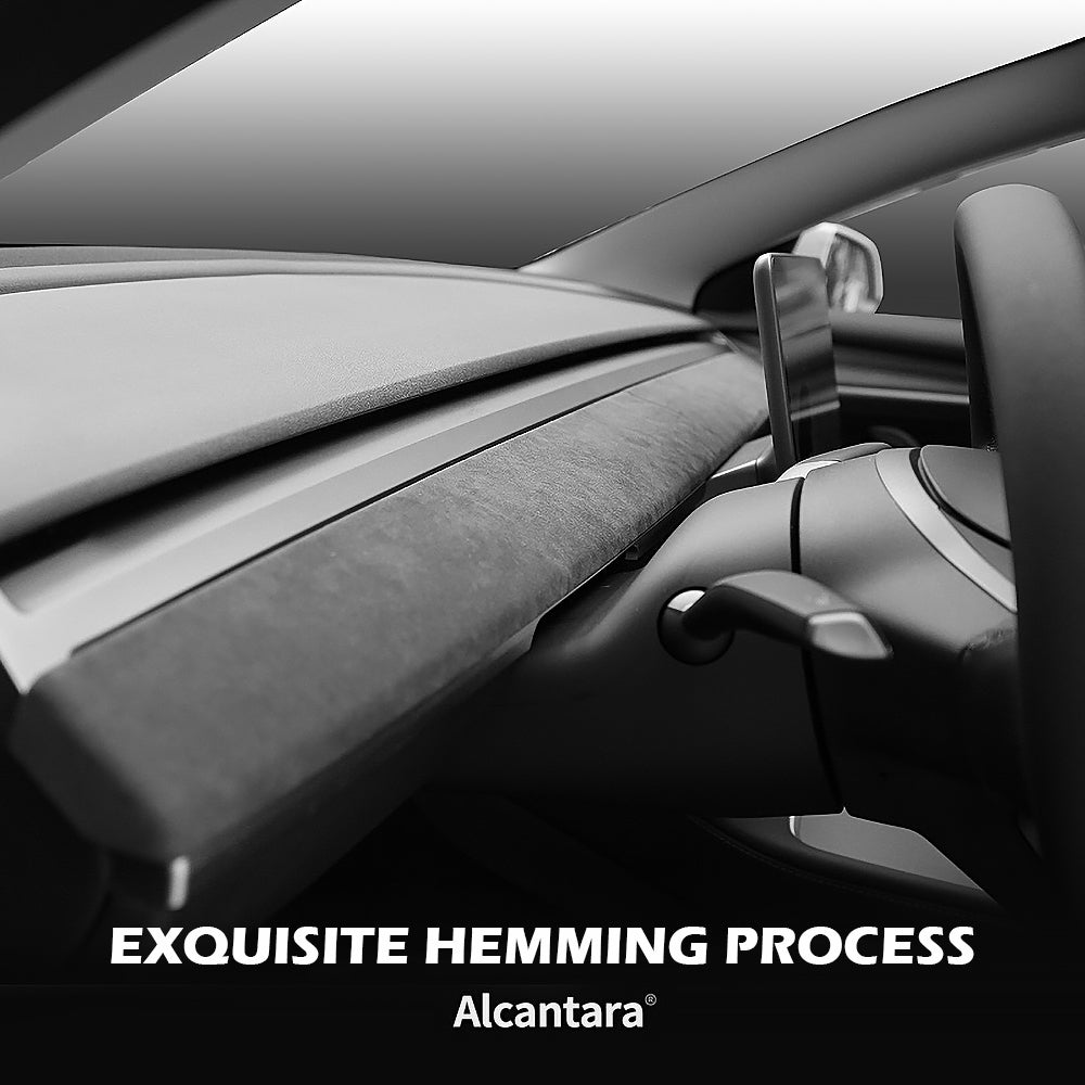 Tesla Model 3 & Y Alcantara Dashboard Cover Dash Substituição