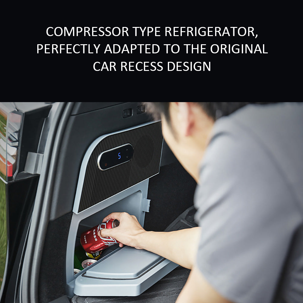 Modelo Y Trunk Hidden Car Refrigerador Refrigerador 15L Gran capacidad Camping Viajar