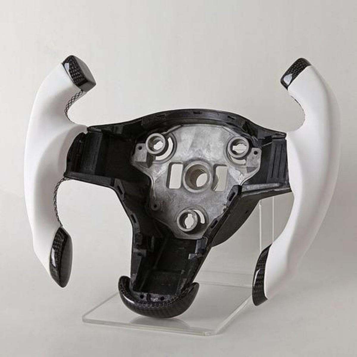 Volante riscaldato in fibra di carbonio Lightning Racing per il modello 3/ Y