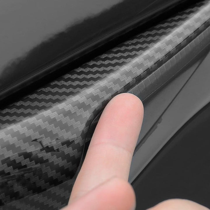 Model S 2021+ Real Molded Carbon Fiber Turn Signal Overlays - Top Half Style (Gen. 2) - Tlyard
