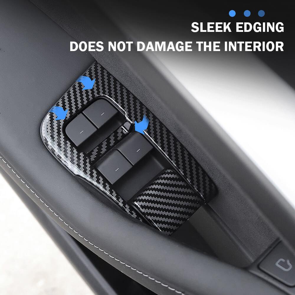 Window & Door Switch Plastic Covers For Model 3/ Y - Tlyard