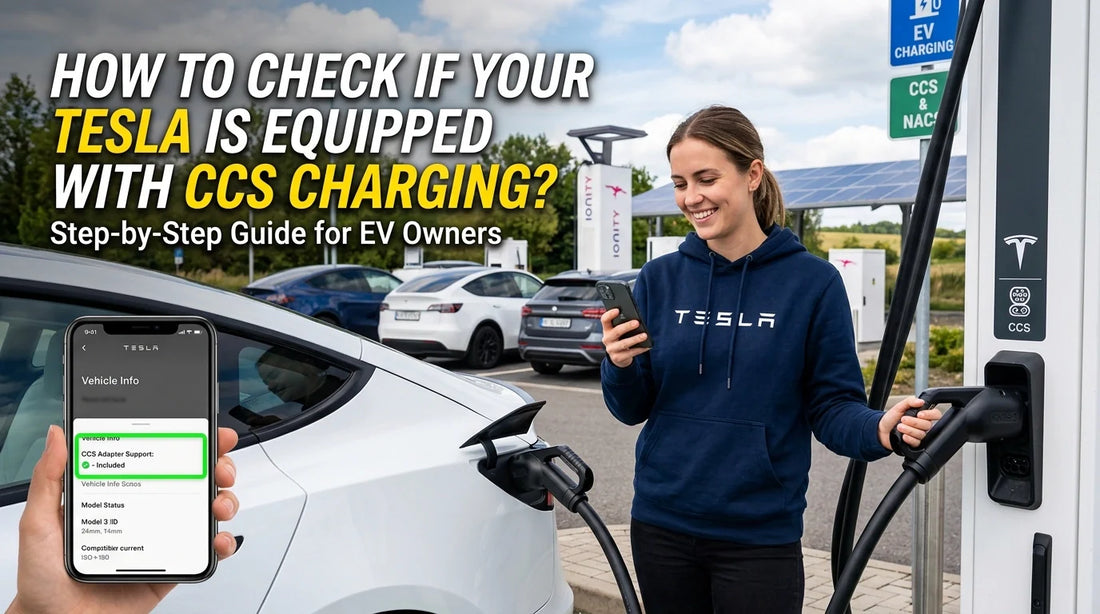 How to Check if Your Tesla Is Equipped with CCS Charging？