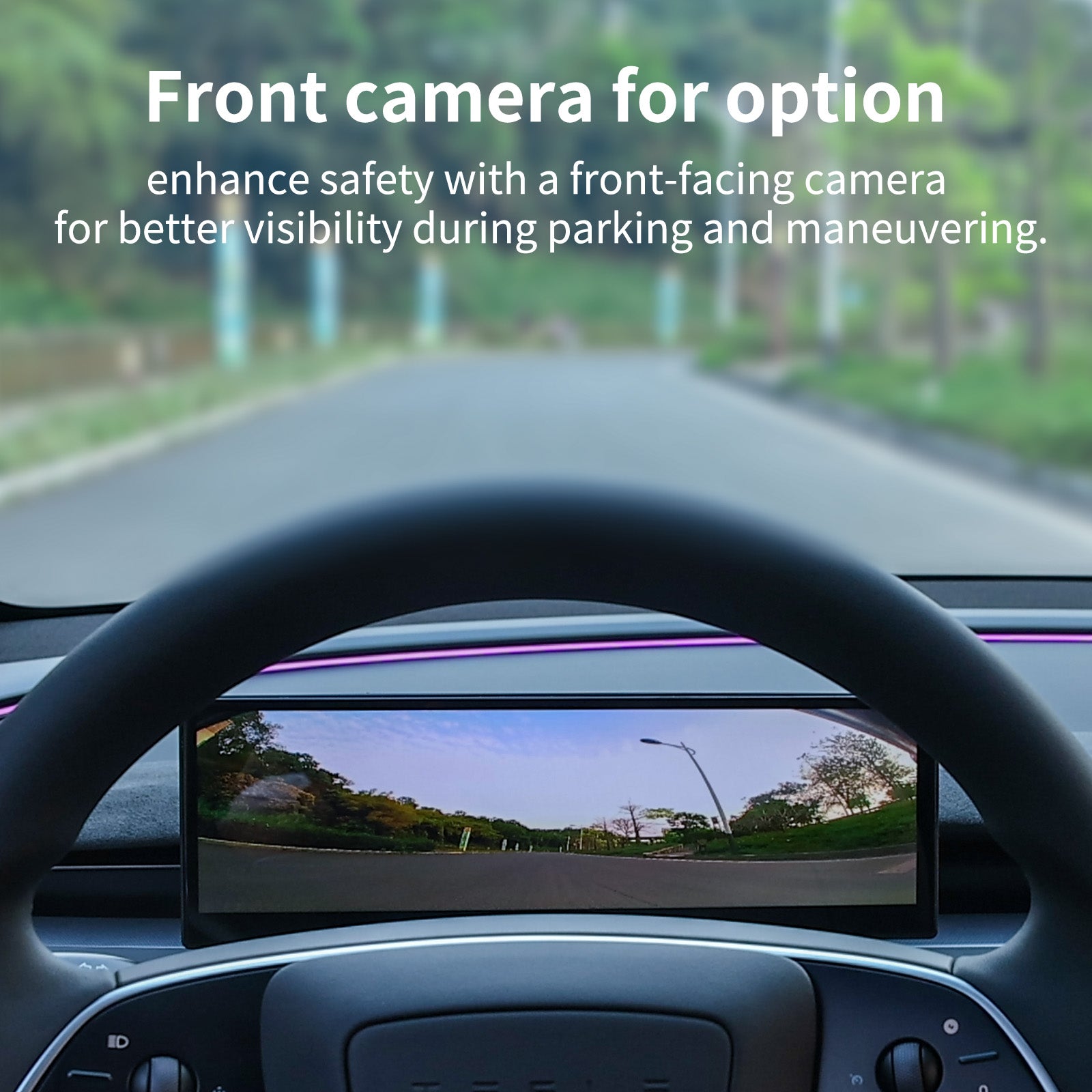10.88-Inch Touchscreen Head-Up Display for Model 3/ 3 Highland & Model Y / Y Juniper Smart Instrument Cluster