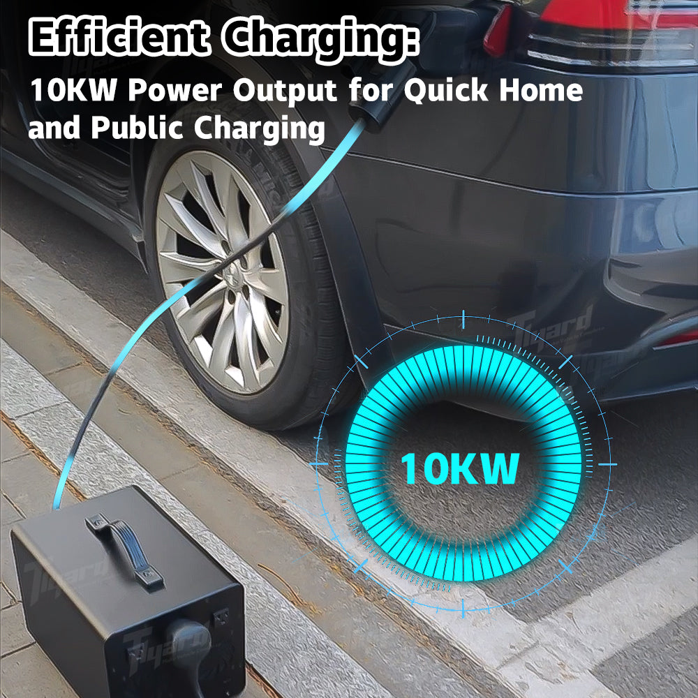 10KW V2L Discharge Device for Tesla S/X/3/Y High-Performance Power Supply with Multiple Output Options (NEMA Standard) | Tlyard