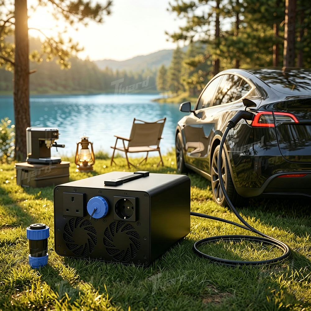 10KW V2L Discharge Device for Tesla S/X/3/Y High-Performance Power Supply with Multiple Output Options| Tlyard