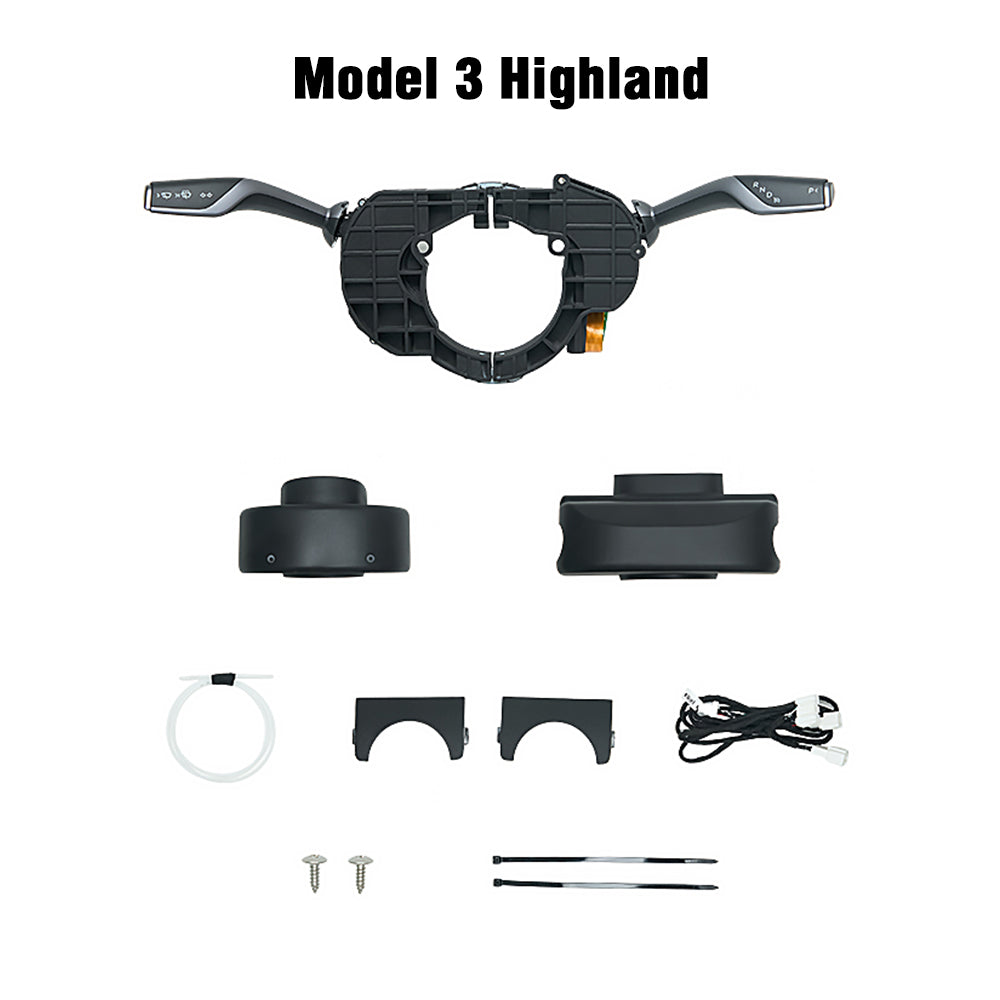 Model 3 Highland & S & X Physical Gear Shifter Turn Signal Stalks