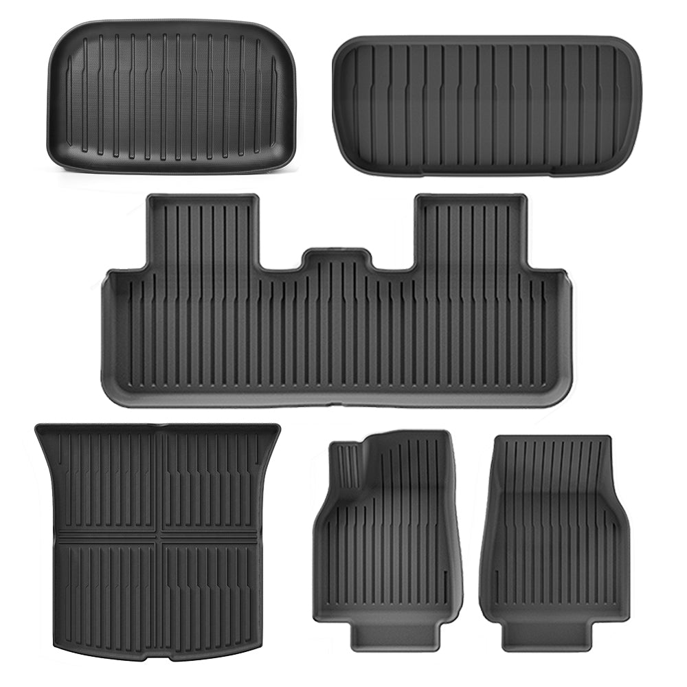 2025+ Model Y Juniper TEP Floor Mat Set Trunk and Floor Mats Non-slip Waterproof & Easy-Clean Durable Car Mats